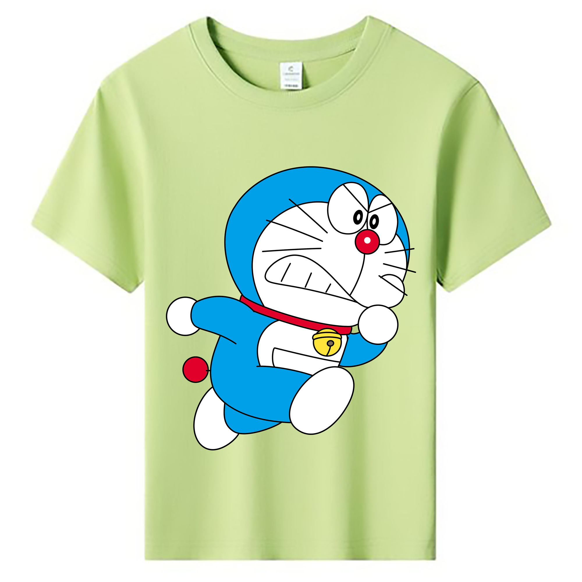（画像用） ドラえもん Doraemon 綿100％キッズTシャツ（フロントプリント）